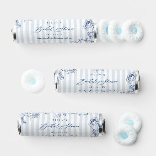 Something Blue Breath Mint Bridal Shower Favors