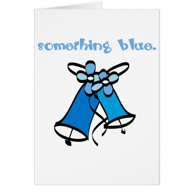 Something Blue Bridal Cards (Front)