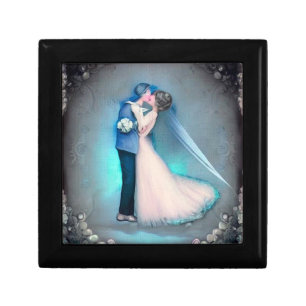 Something Blue Bride & Groom Gift Box