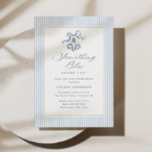 Something Blue Christmas Bridal Shower