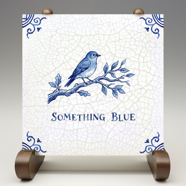 Something Blue | Delft Blue Dutch Style  Ceramic Tile (Creator Uploaded)