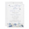Something Blue Flowers & Butterflies Bridal Shower