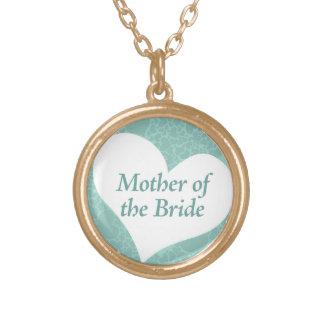 Something Blue Mom of Bride Necklace