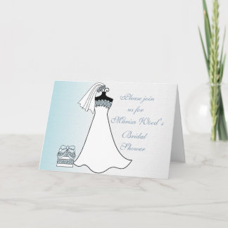 Something Blue Personalzied Invitation