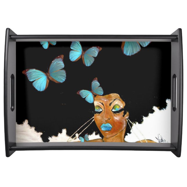 Something Blue Serving Tray (Front)