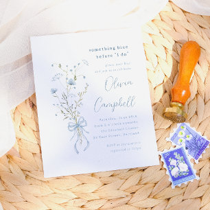 Something Blue Wildflower Budget Bridal Shower