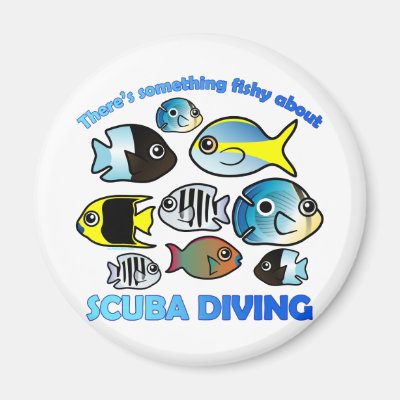 Something Fishy About Scuba Magnet
