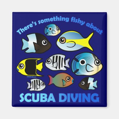 Something Fishy About Scuba Magnet