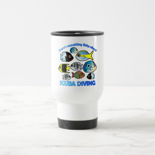 Something Fishy About Scuba Travel Mug