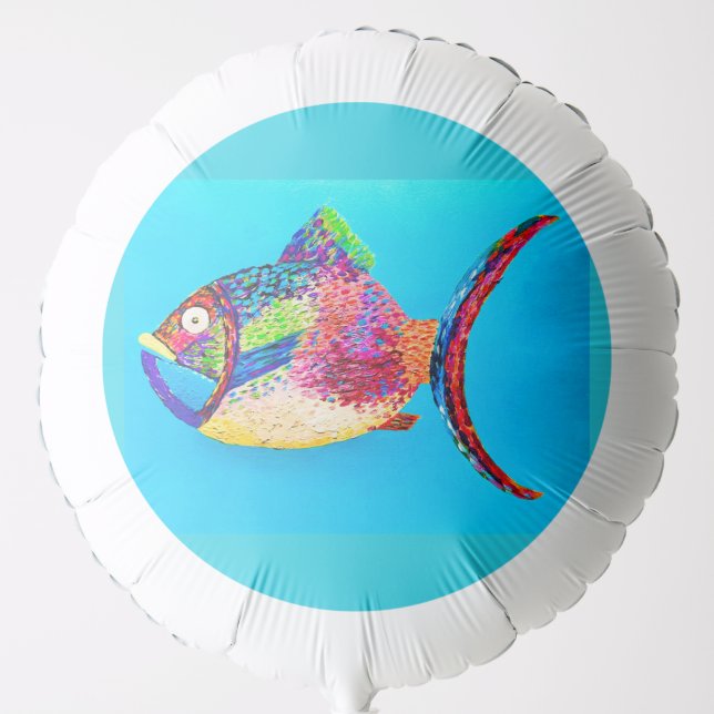 Something Fishy Fun Balloon (Front)