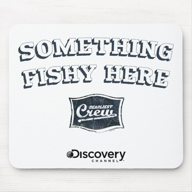Something Fishy Here Mousepad (Front)
