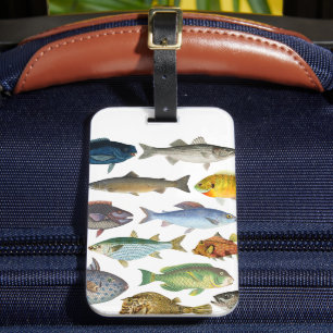Something Fishy Luggage Tag