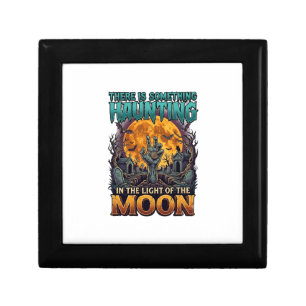 Something Haunting Moon Halloween Zombie Hand Grav Gift Box