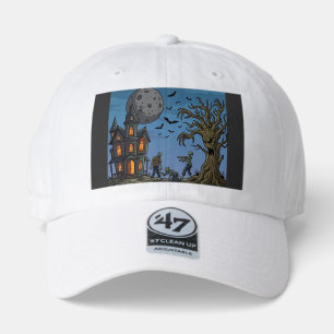 Something Hunting Light Moon Halloween Haunted Zom 47 Brand Hat