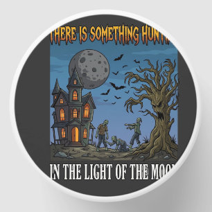 Something Hunting Light Moon Halloween Haunted Zom Mini Candle Favors