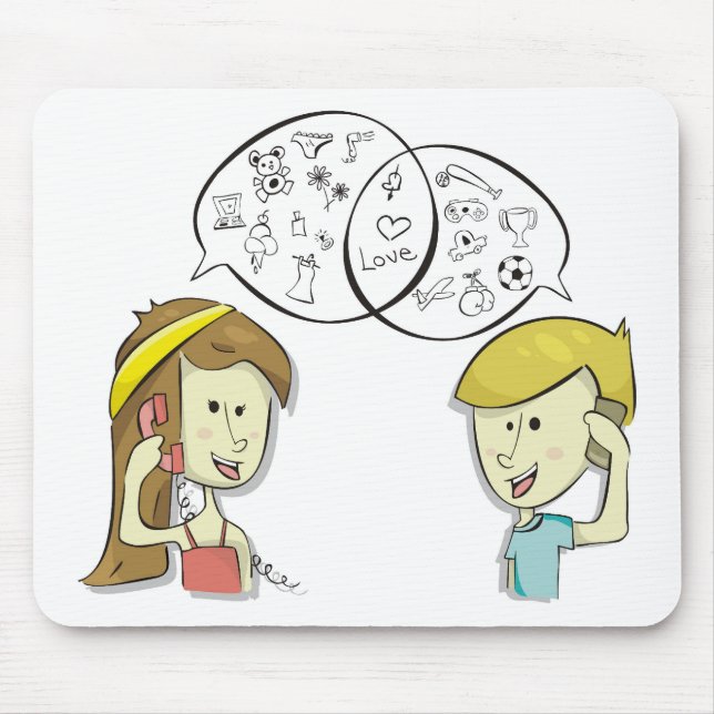 something in common Mousepad (Front)