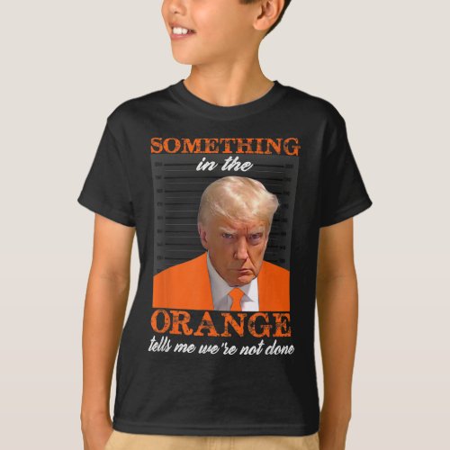 Something In The Orange Tells Me Were Not Done  T_Shirt