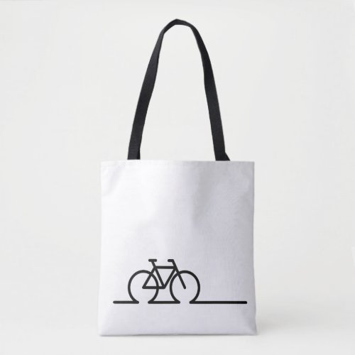 Something line drawing E_bike race and MTB bicycl Tote Bag