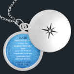 Something Old and Blue Bridesmaid Locket Necklace<br><div class="desc">Something Old and Blue Bridesmaid Gift . You are welcome to visit my store for more beautiful products.</div>