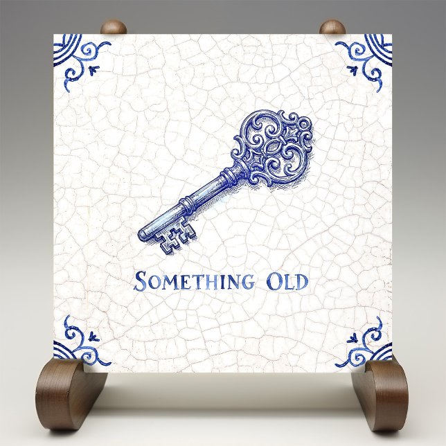 Something Old | Delft Blue Dutch Style  Ceramic Tile (Creator Uploaded)