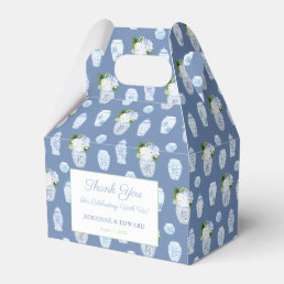 Something Old New Borrowed Blue Wedding Shower Favor Boxes