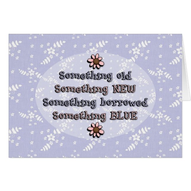 Something Old Something New (6) Cards (Front Horizontal)