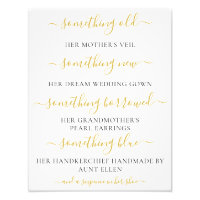 Something Old Something New Sign for Bridal Shower