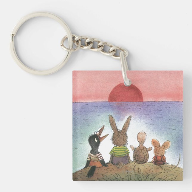 Something Red Keychain (Front)