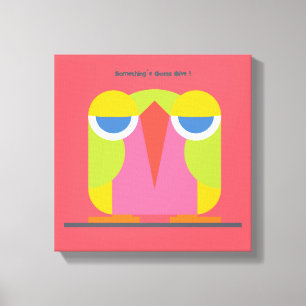 Something’s Gotta Give ! by Michele Moses Canvas Print