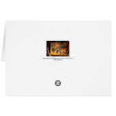 Something strange caught in the amber resin Card (Back Horizontal)