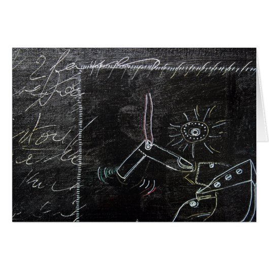 Something Strange on this Black Canvas 1 card (Front Horizontal)