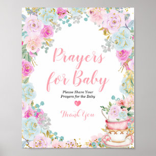 Something Sweet is brewing Prayers for Baby Poster