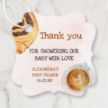 Something Sweet is Brewing Watercolor Baby Shower