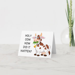 SOMETHING TO MOO ABOUT "YOU ARE 13" CARD