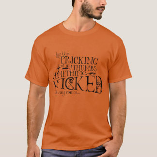 Something Wicked Black Text T-Shirt