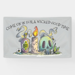 Something Wicked Halloween Party Banner