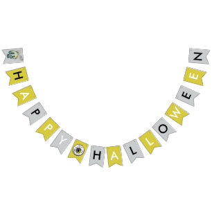 Something Wicked Halloween Party Bunting Flags