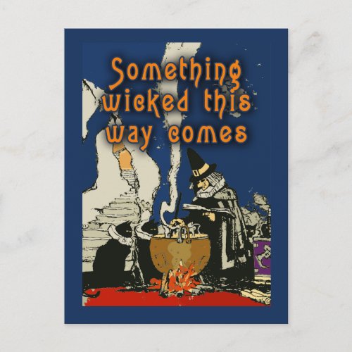 Something Wicked This Way Comes Card