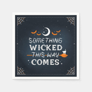 Something Wicked This Way Comes Party Napkins