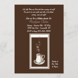 Something's Brewing Shower Invitation