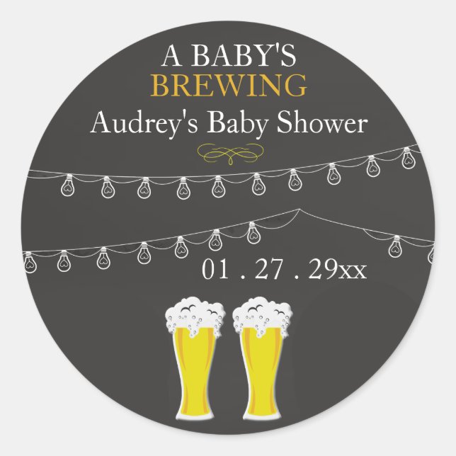 Something's Brewing Sticker (Front)