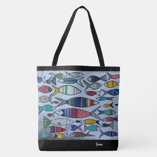 Somethings fishy tote bag