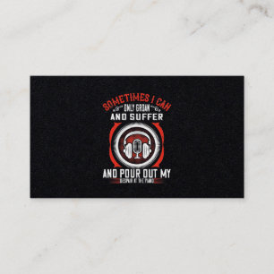 Sometimes I Can Only Groan, And Suffer Business Card