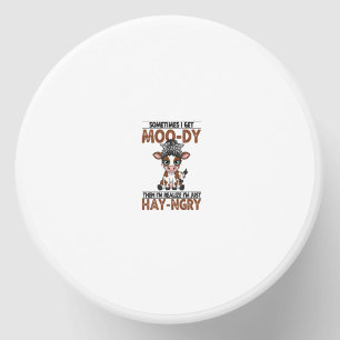 Sometimes I Get Moo-dy Hay-ngry Cow Mini Candle Favors