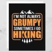 Sometimes I Go Hiking (Front/Back)