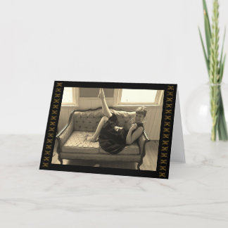 Sometimes I Pretend I'm Time Traveling Card