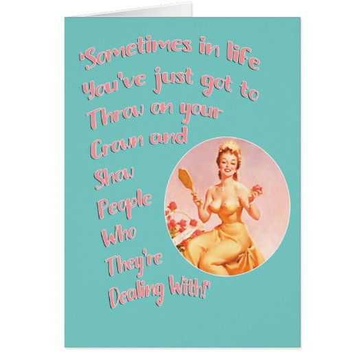 'Sometimes in life'..... Cards (Front)