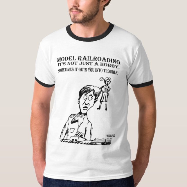 SOMETIMES IT GETS YOU INTO TROUBLE T-Shirt (Front)