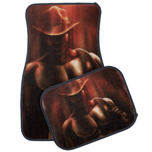 Sometimes It's Hell - Cowboy Car Floor Mat
