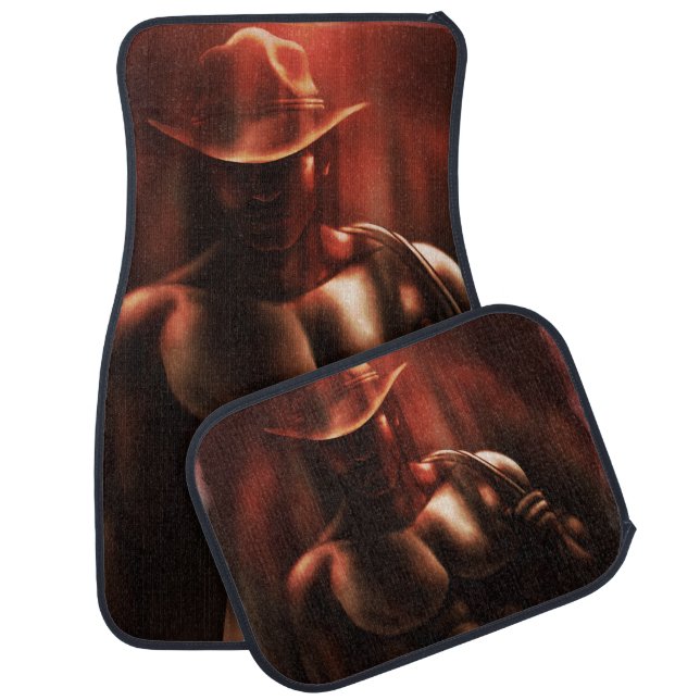 Sometimes It's Hell - Cowboy Car Floor Mat (Set)